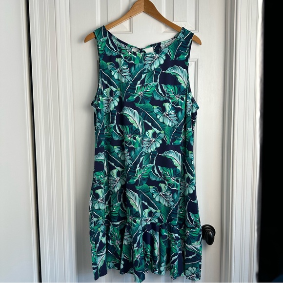 Tommy Bahama Women's Tropical Print Sleeveless Dress EUC - Picture 1 of 5